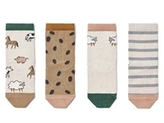 Liewood farm/sandy strømper Silas (4-pak)